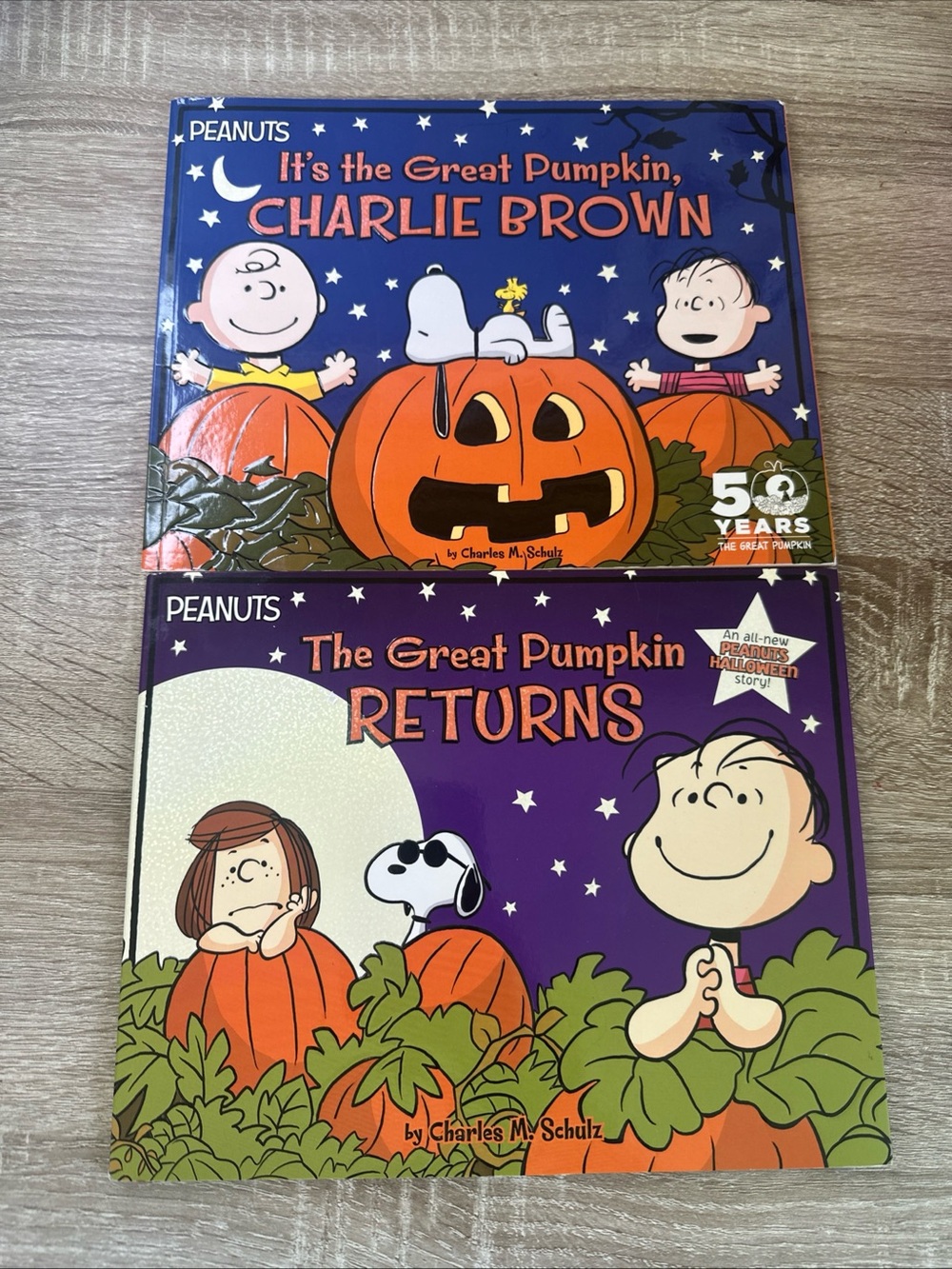 It’s The Great Pumpkin And Pumpkin Returns Books Charlie Brown